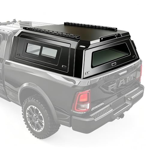 RAM 3500 Truck Cap | Heavy-Duty Camper Shell for Work & Adventure
